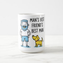 Faderns dag för Mannens Bästa Väns Bästa Man Kaffemugg