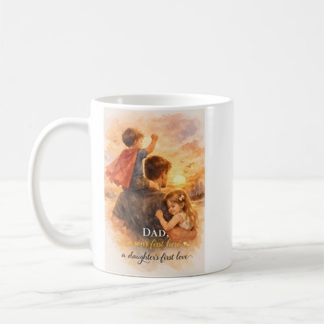 Faderns dag-present MUG Kaffemugg (Vänster)