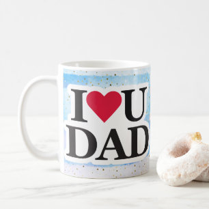 Faderns dag typografi mugg • Bästa pappa någonsin
