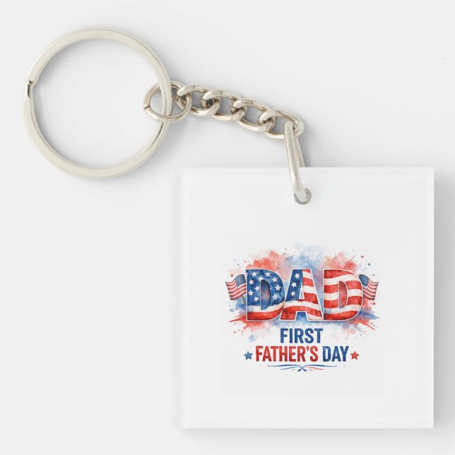 Fadersdag med patriotisk prägel (Framsidan)