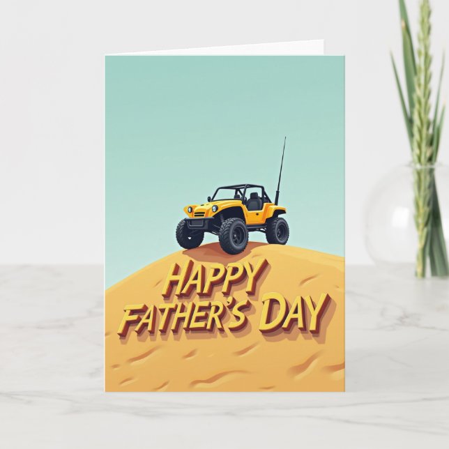 Fadersdags kort för Off Roading (Framsida)