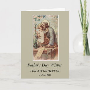Fadersdags PASTOR St. Josef & Jesusbarnet Kort