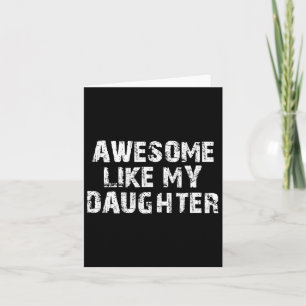 Fadersdagspresent till pappa från dotter Superb Så Kort