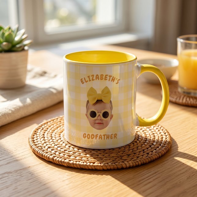 Fadersdagspresenter till pappa gula mugg (Skapare uppladdad)