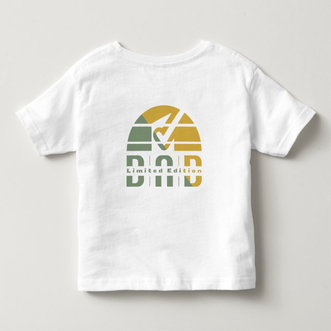 Faderskap är ovillkorlig kärlek: Pappas utgåva T Shirt (Baksida)