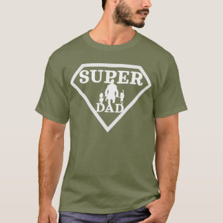 faderskap, Toppen Pappa till superhjälte, fars dag T Shirt