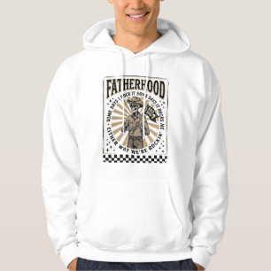 Faderskap Vintage Skelett Cowboy Pappa Tröja Desig Hoodie
