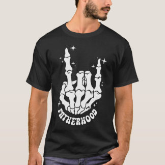 Faderskap Vissa dagar jag gungar det skelett fram T Shirt