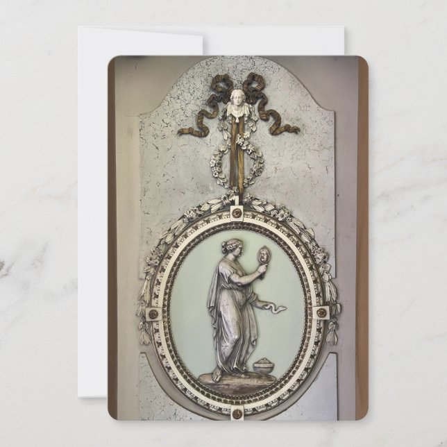 Fading Beauty Julkort (Framsida)