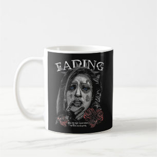 Fading - gotisk streetweardesign kaffemugg