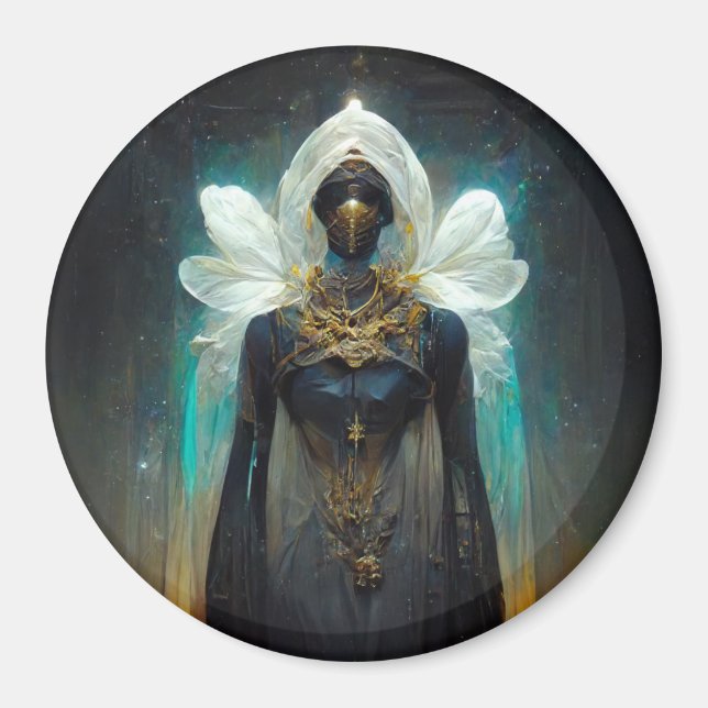 Fae Guardian Fantasy Magnet (Framsidan)