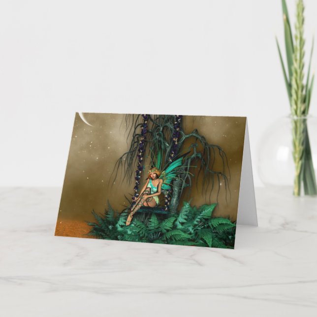 Fae-hälsningskort Kort (Framsida)