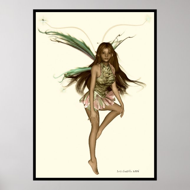 Fae II Antique Poster (Framsidan)