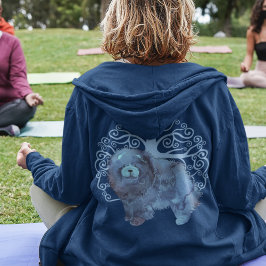 FAED GENES Chow LIVETS TRÄD back/front zip T Shirt