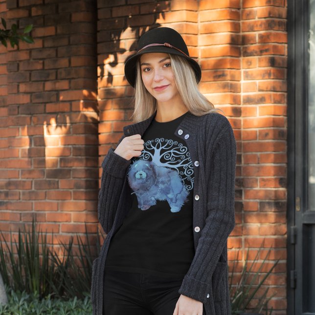 FAED GENES Chow LIVETS TRÄD front och back T Shirt (Skapare uppladdad)