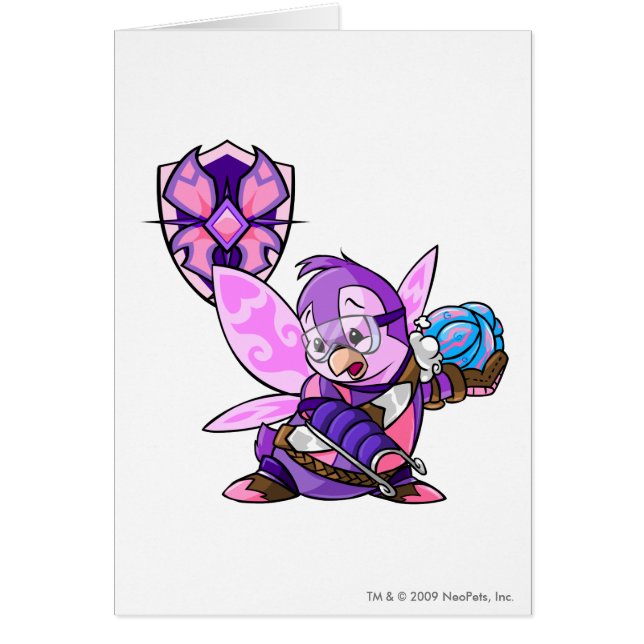 Faerieland lagkapten 1 hälsningskort (Framsidan)