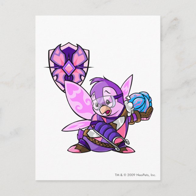 Faerieland Team Kapten 1 Vykort (Framsida)