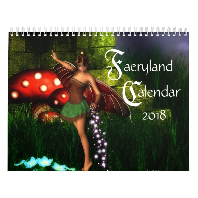 Faeryland Fairy Kalender (Omslag)