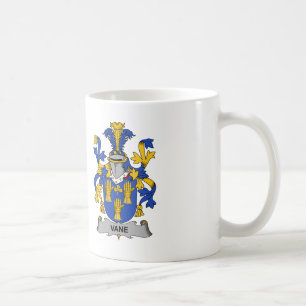 Fåfäng familjvapensköld kaffemugg