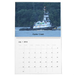 Fåfänga Bros. På Hudsonet River 2016 Kalender