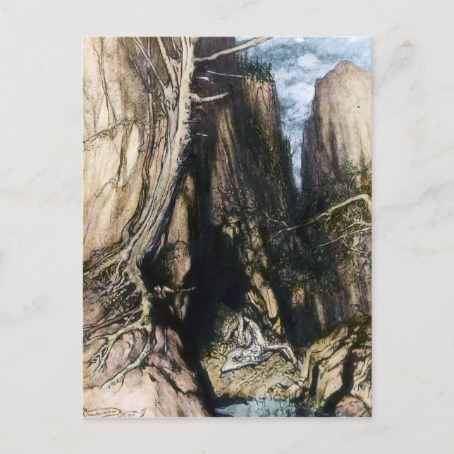 Fafner-vykort Vykort (Framsida)