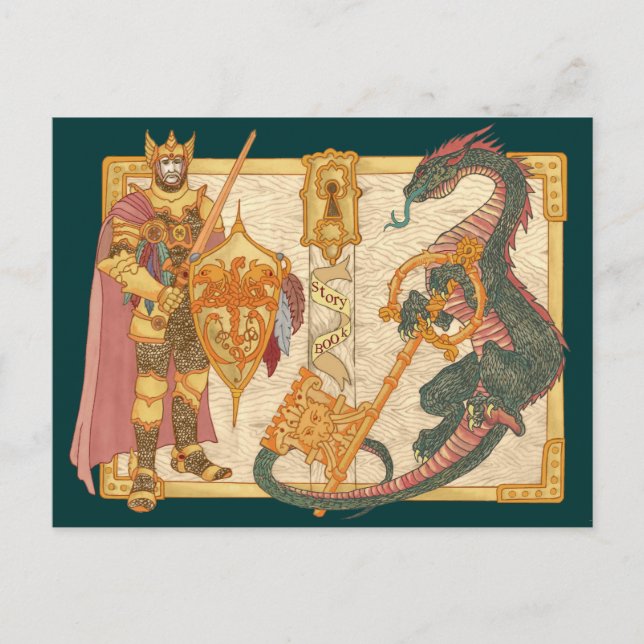 Fafner's Tale Vykort (Framsida)