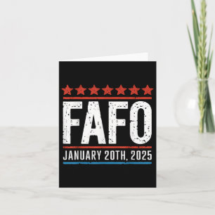 Fafo 20 januari, 2025 Us Presidentinvigning Kort