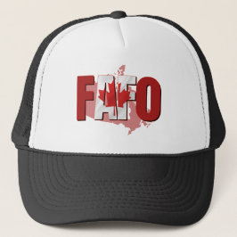 FAFO Canadian Flagga Keps