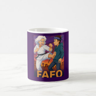 FAFO – Experience Wins Every Time Kaffemugg