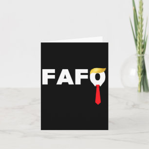 Fafo F Around Find out Trump Guilty Af Funny Anti Kort