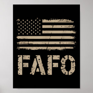 Fafo Flagga Poster