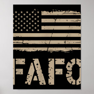Fafo Flagga Poster