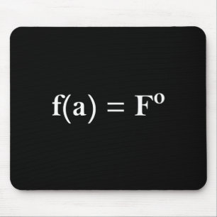 Fafo-matekvation Roligt Nyhets Math Lärare nörd Musmatta