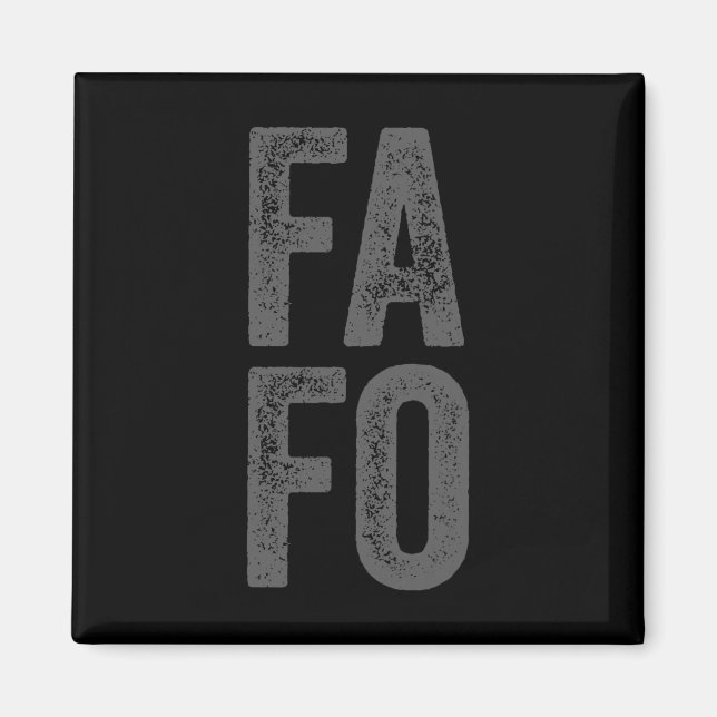 Fafo runt ta reda på  magnet (Framsidan)