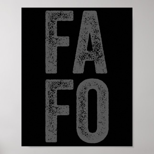 Fafo runt ta reda på  poster (Framsidan)