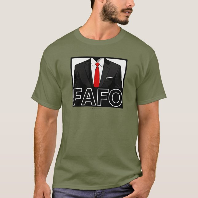 FAFO - T-shirt (Framsida)