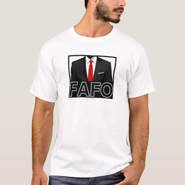 FAFO - T-shirt (Framsida)