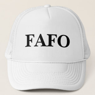 FAFO-Truckerkeps Keps