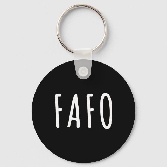 Fafo Trump, Donald Trump Fafo  Nyckelring (Framsida)