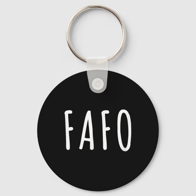 Fafo Trump, Donald Trump Fafo Nyckelring (Framsida)