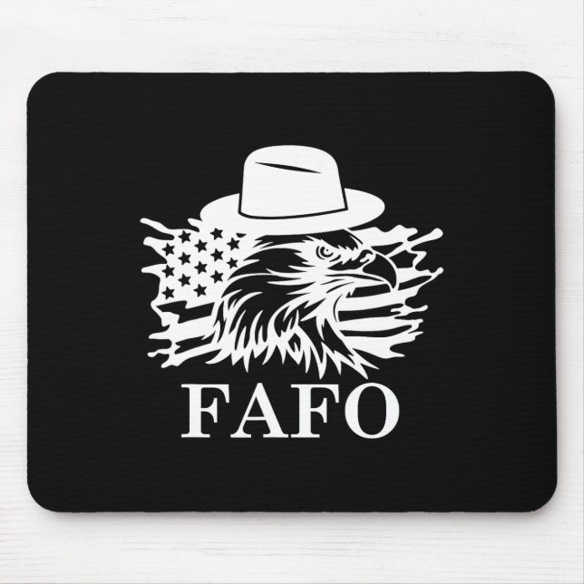 Fafo Trump Oss Flagga  Musmatta (Framsidan)