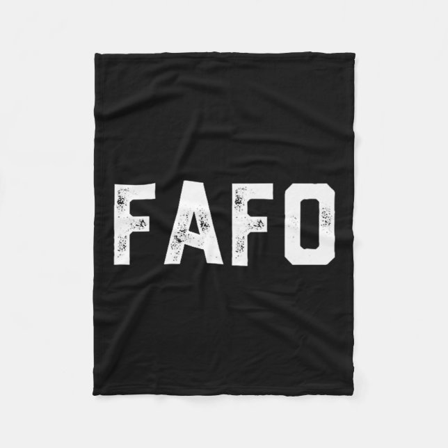 Fafo Trump Premium Fleecefilt (Framsidan)