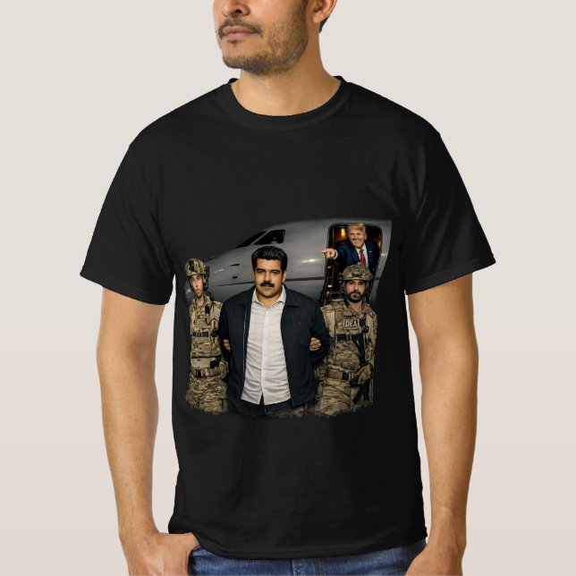Fafo  trump Venezuela Libre Nicolas Maduro  T Shirt (Framsida)