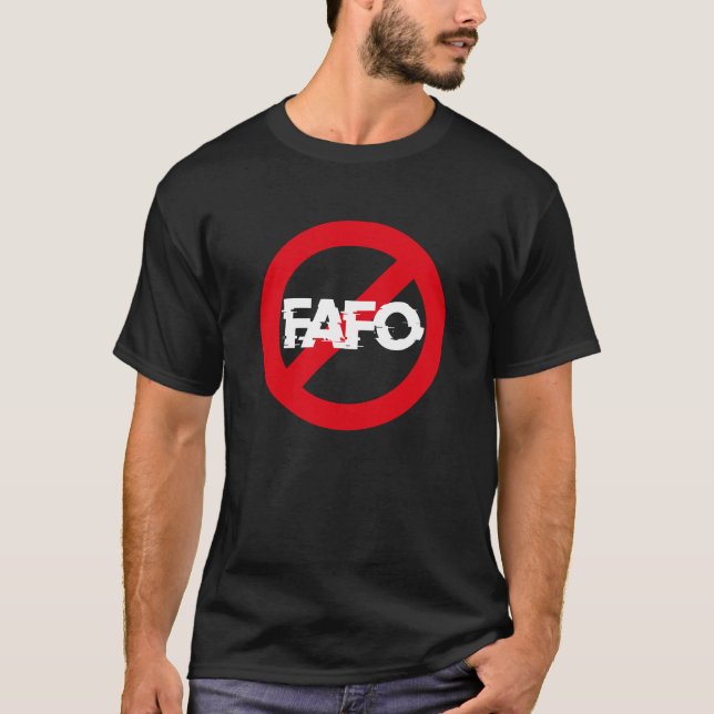 FAFO W MANAR T SHIRT (Framsida)