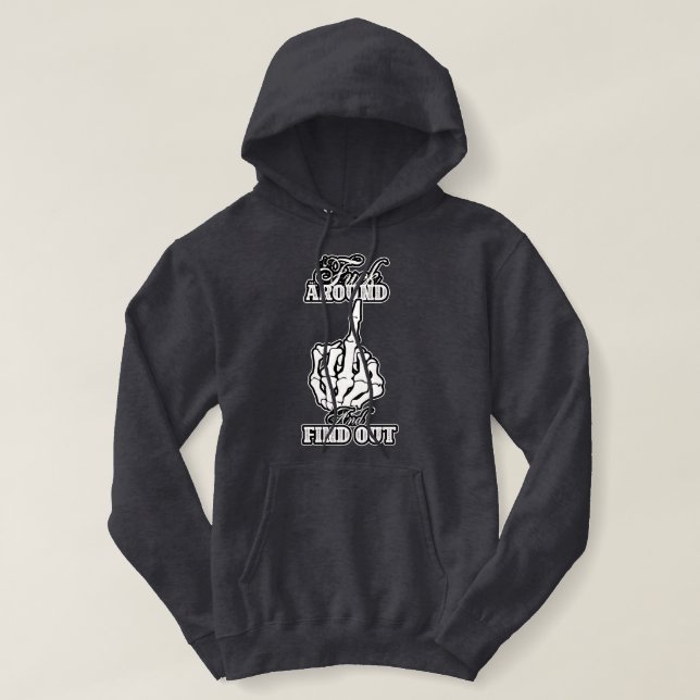 Fafo Womens Hoodie T Shirt (Design framsida)
