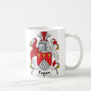 Fagan familjvapensköld kaffemugg