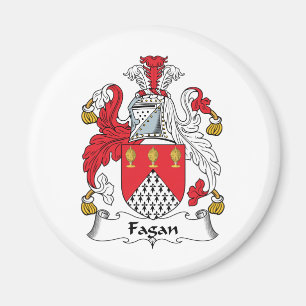 Fagan familjvapensköld magnet