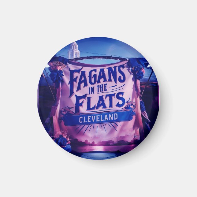 Fagans In The Flats Cleveland, Ohio Magnet (Framsidan)