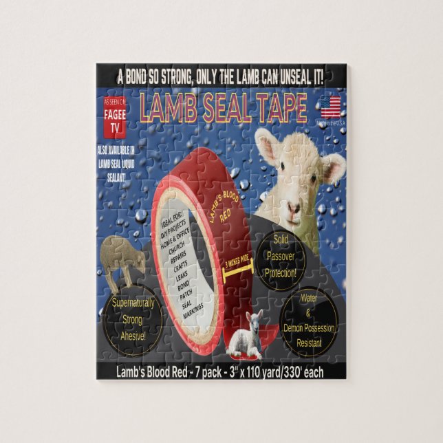 Fagee Lamb Seal Tape Puzzle Pussel (Vertikal)