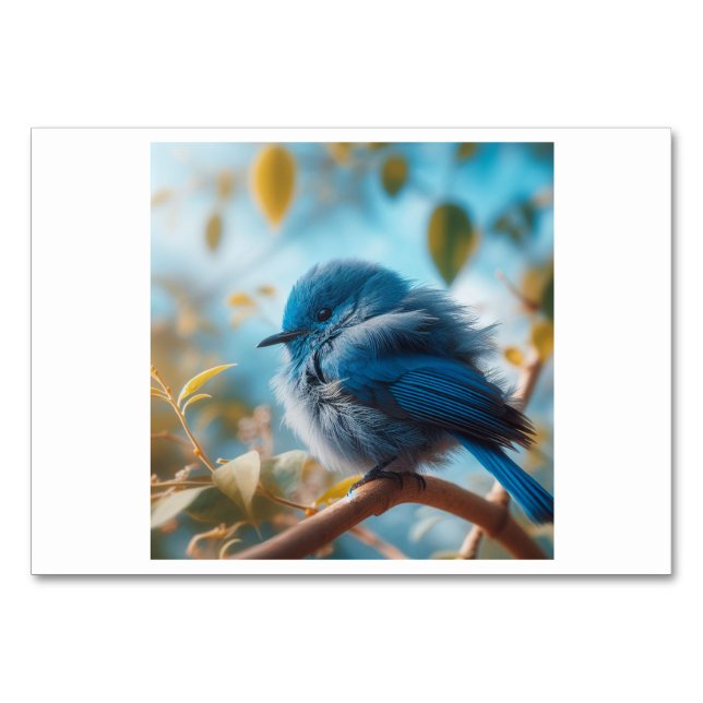 Fågel (새) - koreanska Flash-kort Bordsnummer (Framsidan)